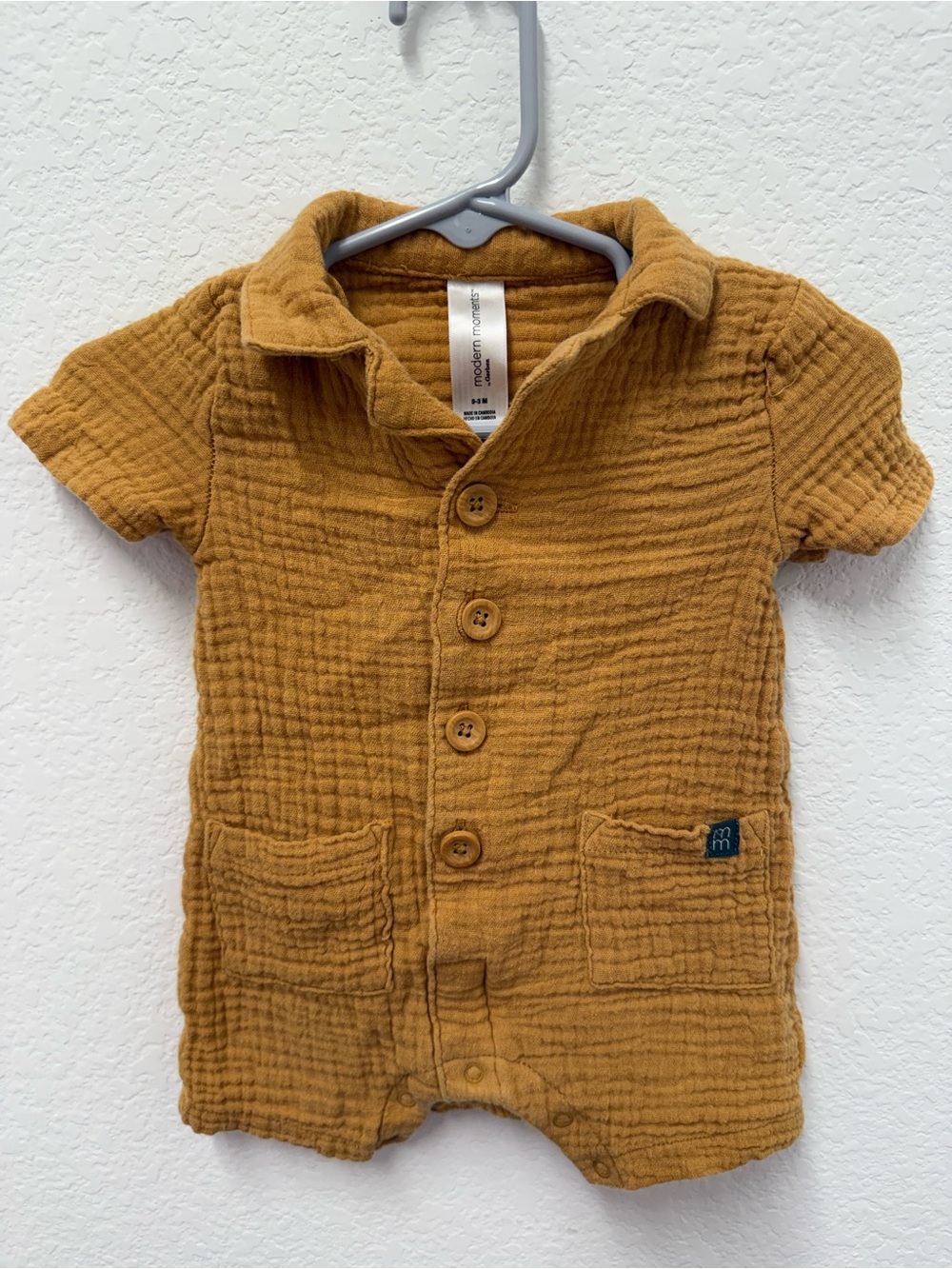 Modern Moments 2 set Short-Sleeve Baby Rompers - Picture 2 of 7